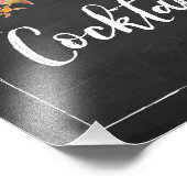 カクテル素朴シャルボ結婚ードフローラ徴候 フォトプリント            (角)