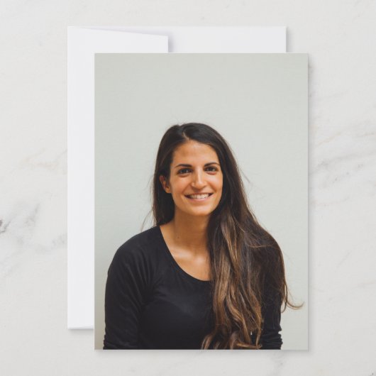 カクテル誕生日パーティーへの招待 招待状 (裏面)