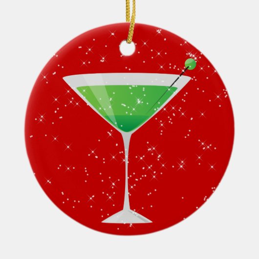 カクテル誰か？ by SRF セラミックオーナメント (正面)