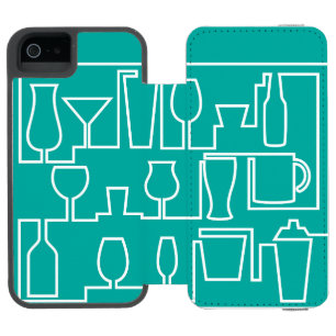 カクテル迷路 iPhone SE/5/5sウォレットケース