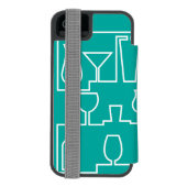 カクテル迷路 INCIPIO iPhoneウォレットケース (フォリオ裏面)