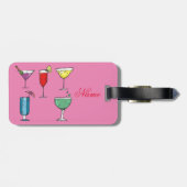 カクテル飲料品揃えサンダー_コーブ ラゲッジタグ (裏面横)