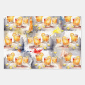 カクテル7:00 ラッピングペーパーシート (正面3)