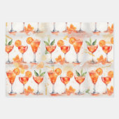 カクテル7:00 ラッピングペーパーシート (正面)