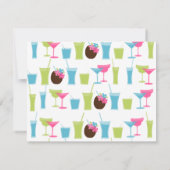 カクテル・アット・ザ・プール 招待状 (裏面)