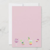 カクテル·アンド·ドリンクス·パーティの招待状 招待状 (裏面)