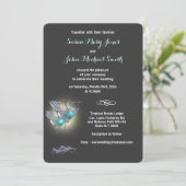 カクテル ウェディング リハーサル 招待状 (スタンド正面)