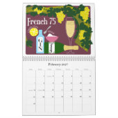 カクテル カレンダー (2月 2027)