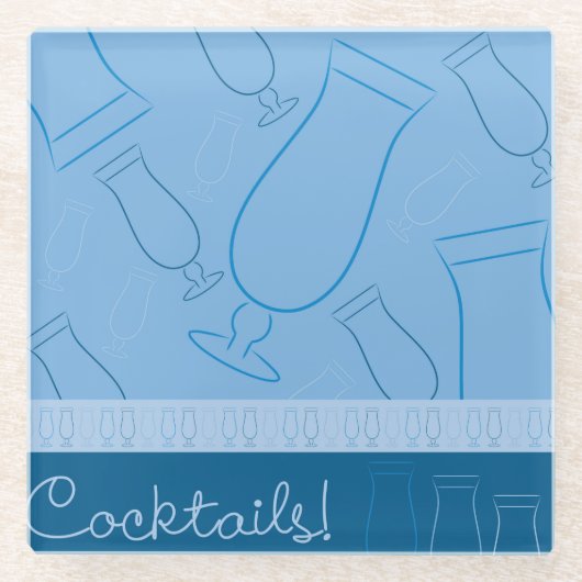 カクテル！ ガラスコースター (正面)