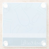 カクテル！ ガラスコースター (裏面)