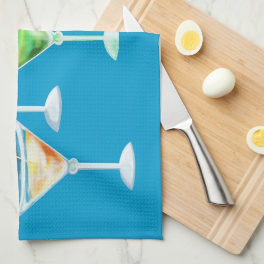 カクテル キッチンタオル (四つ折り)