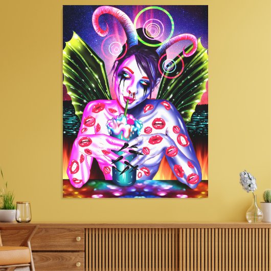 カクテル キャンバスプリント (インサイチュ (リビング))