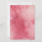 カクテル クリスマスパーティー サンタ帽 飲み物 赤 招待状 (裏面)