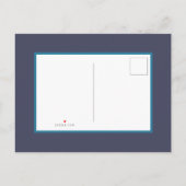 カクテル、サーフ&サン | かわいい夏の誕生日パーティー インビテーションポストカード (裏面)