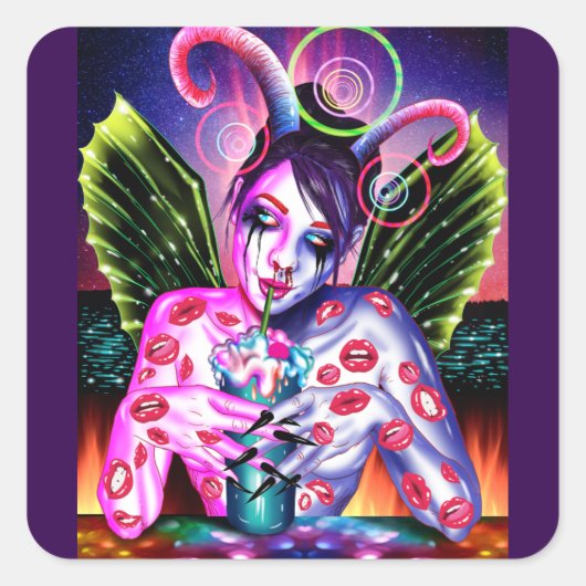 カクテル スクエアシール (正面)