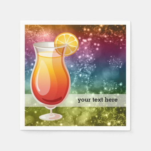 カクテル スタンダードカクテルナプキン (正面)