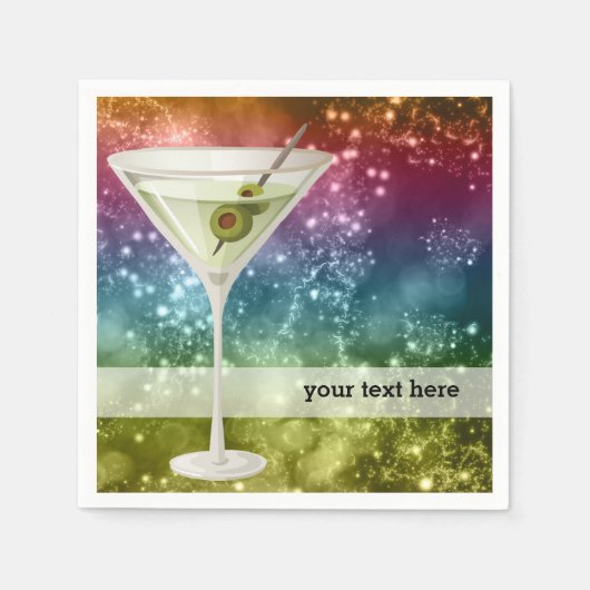 カクテル スタンダードカクテルナプキン (正面)