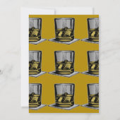 カクテル&ナプキンデザイン 招待状 (裏面)