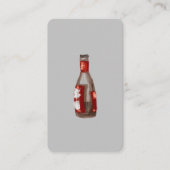 カクテル/バーテンダー/水彩ビール 名刺 (正面)