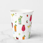 カクテル&パーティードリンク 紙コップ (裏面)