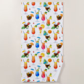 カクテル ビーチタオル (正面)