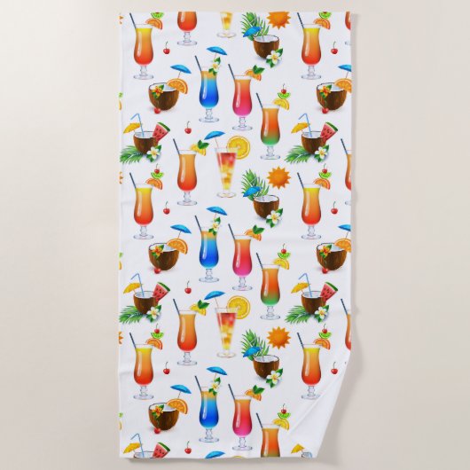 カクテル ビーチタオル (正面)