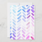 カクテル ビーチパーティー スウィート16 招待状 (裏面)