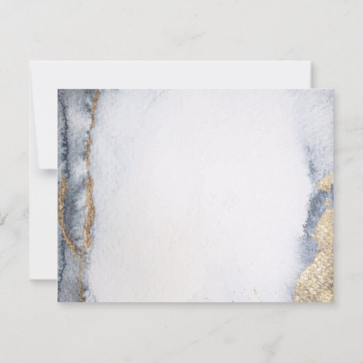 カクテル、ビール、フリードリンクの結婚式 招待状 (裏面)