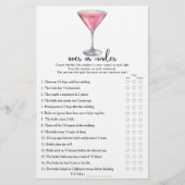 カクテル ブライダルシャワー オーバーオアアンダーゲーム (正面)