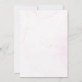 カクテル ブランシュ & バブル ブライズシャワー サンキューカード (裏面)