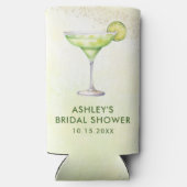 カクテル ブランシュ & バブル ブライズシャワー スリム缶クーラー (裏面)