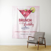 カクテル ブランシュ & バブル ブライズシャワー タペストリー (インサイチュ)
