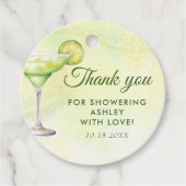 カクテル ブランシュ & バブル ブライズシャワー フェイバータグ (正面)