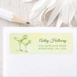 カクテル ブランシュ & バブル ブライズシャワー ラベル