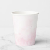 カクテル ブランシュ & バブル ブライズシャワー 紙コップ (裏面)