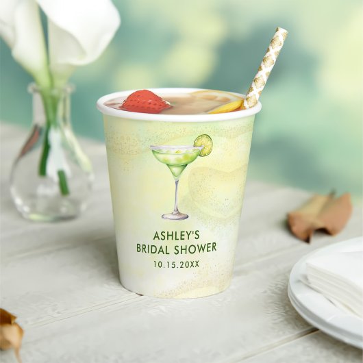 カクテル ブランシュ & バブル ブライズシャワー 紙コップ