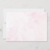 カクテル ブランシュ＆バブル ブライダルシャワー フォト サンキューカード (裏面)