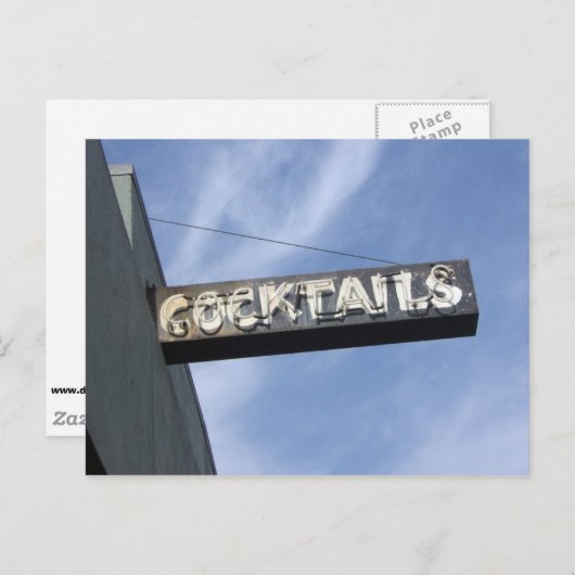 カクテル ポストカード (正面/裏面)