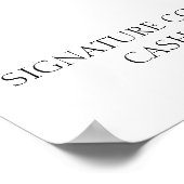 カクテル メニュー ポスター (角)