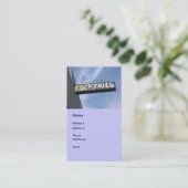 カクテル 名刺 (スタンド正面)