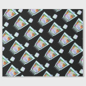 カクテル-旧式-ガラス石 ラッピングペーパー (フラット)