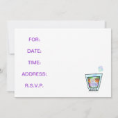 カクテル-旧式-ガラス石 招待状 (裏面)