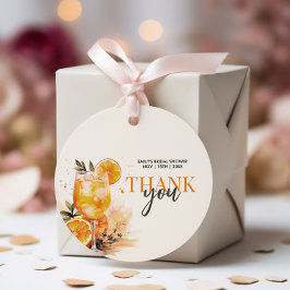 カクテル 水彩 結婚前お披露目パーティー フェイバータグ