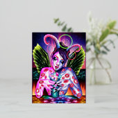 カクテル 箔シーズンポストカード (立ち正面)