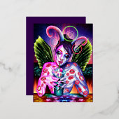 カクテル 箔シーズンポストカード (正面/裏面)