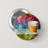 カクテル 缶バッジ (正面&裏面)