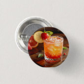 カクテル 缶バッジ (正面&裏面)