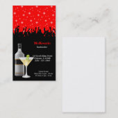 カクテル*背景色の選択 名刺 (正面/裏面)