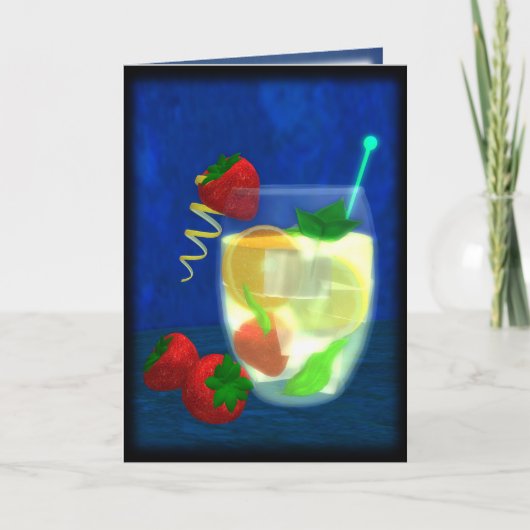 カクテル: PimmのNo.1 招待状 (正面)