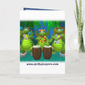 カクテル: PimmのNo.1 招待状 (裏面)